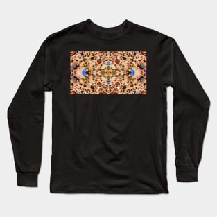 Beach Stones Abstract 17a Long Sleeve T-Shirt